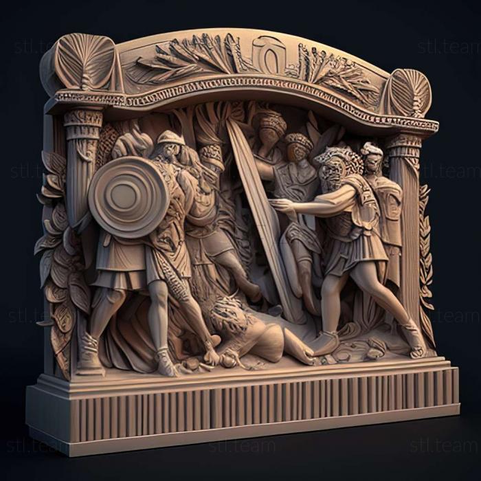 3D модель Игра Петька 8 Завоевание Рима (STL)